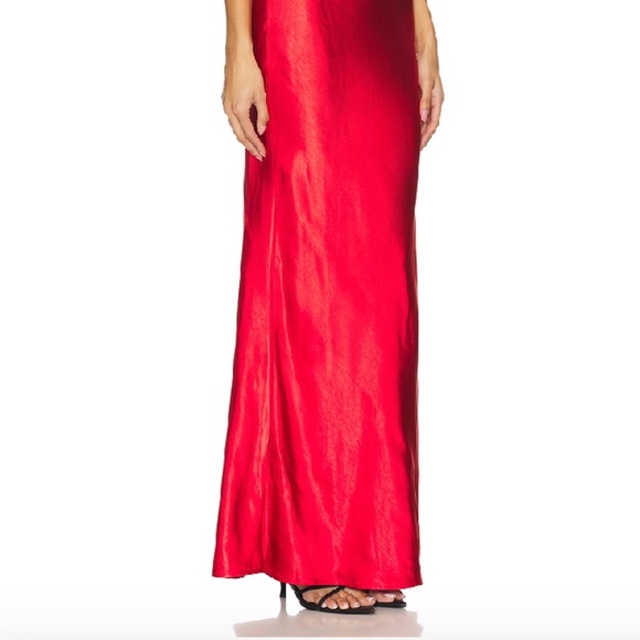 Runaway the Label Posey Maxi Dress in Red - Picture 2 of 4